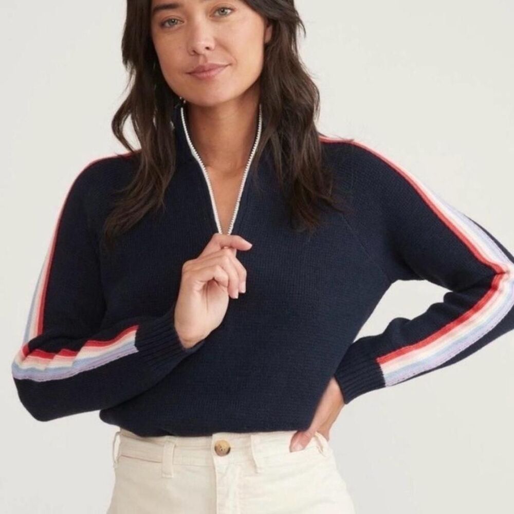 Marine-layer Women's Navy and Blue Jumper